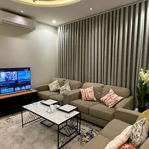 شقة غرفتين نوم وصالة بالنرجس 3